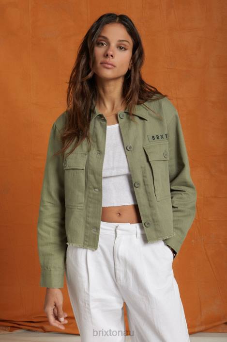 Apparel Olive Surplus Brixton 0FDH462 Women Private Overshirt