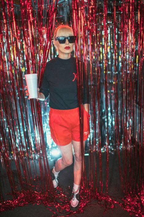 Apparel Coke Red Brixton 0FDH493 Women Coca-Cola Runner Short