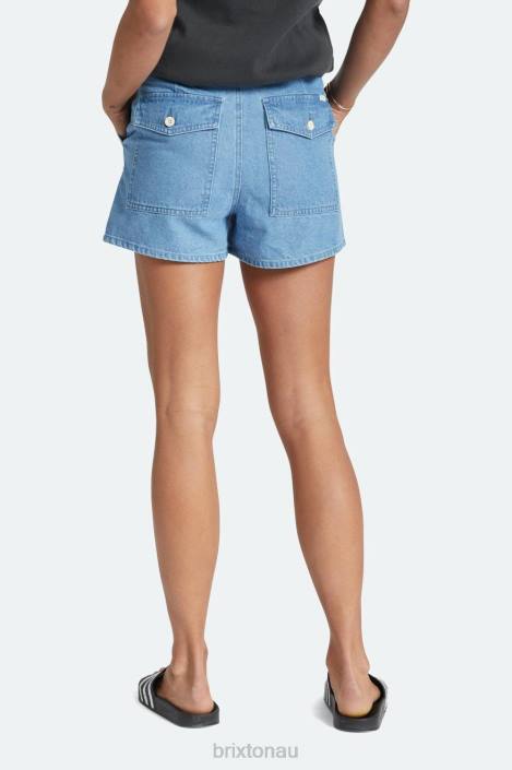 Apparel Faded Indigo Brixton 0FDH484 Women Vancouver Short