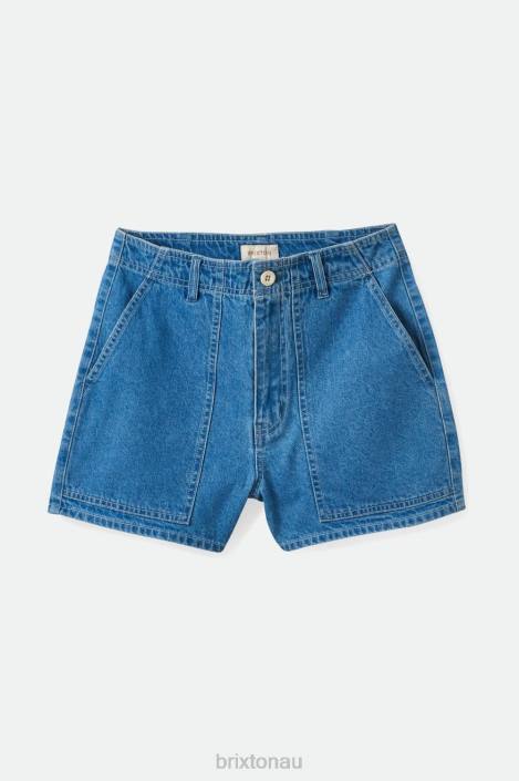Apparel Faded Indigo Brixton 0FDH484 Women Vancouver Short