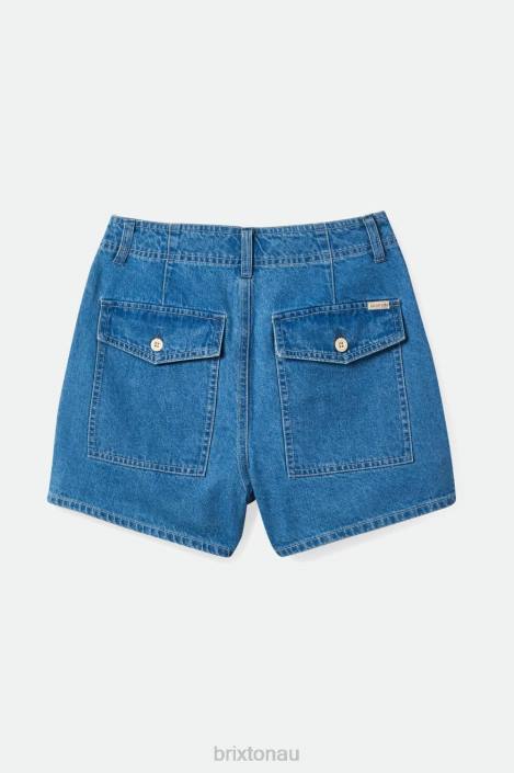 Apparel Faded Indigo Brixton 0FDH484 Women Vancouver Short