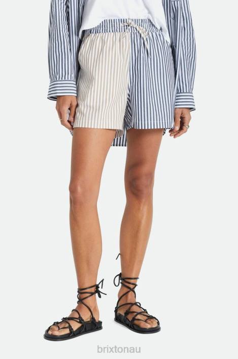 Apparel Mojave/Washed Navy Brixton 0FDH492 Women Sidney Boxer Short