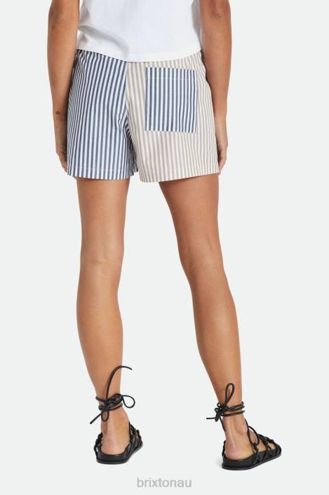 Apparel Mojave/Washed Navy Brixton 0FDH492 Women Sidney Boxer Short