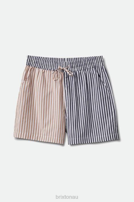 Apparel Mojave/Washed Navy Brixton 0FDH492 Women Sidney Boxer Short