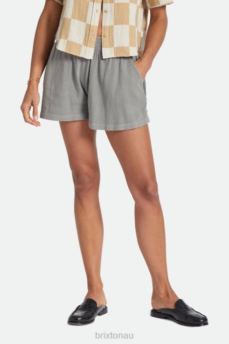 Apparel Washed Black Brixton 0FDH488 Women Carefree Short