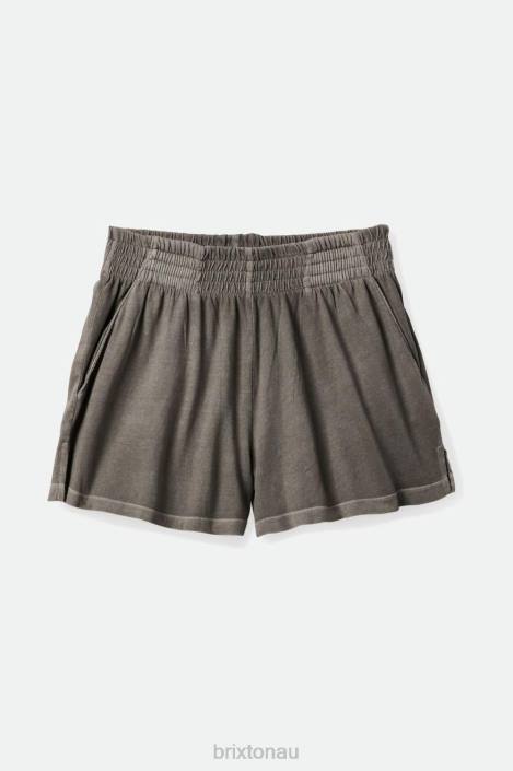 Apparel Washed Black Brixton 0FDH488 Women Carefree Short