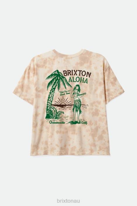 Apparel Safari Cloud Wash Brixton 0FDH454 Women Good Time Oversized Boyfriend Tee
