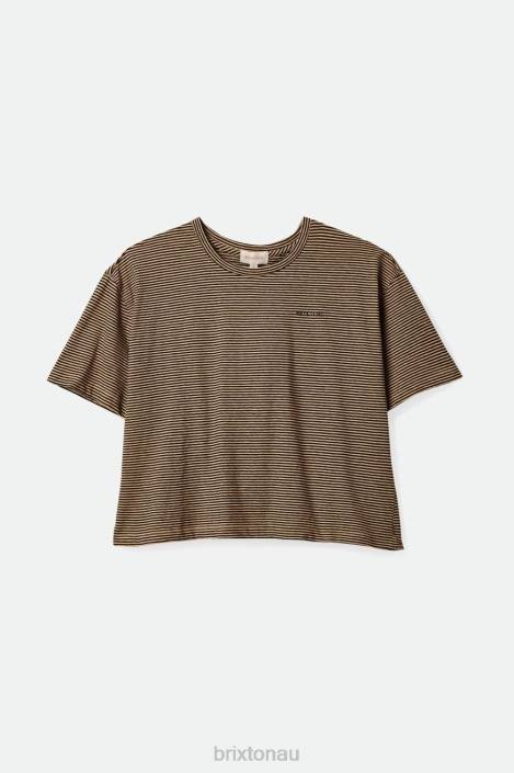 Apparel Sand Brixton 0FDH425 Women Grenada S/S Skimmer Tee