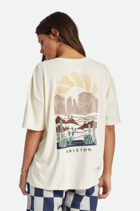 Apparel Whitecap Brixton 0FDH426 Women Cultivate Oversized Boyfriend Tee