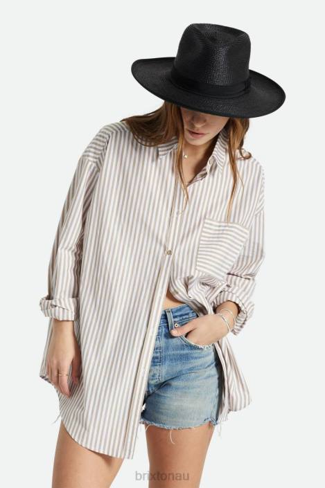 Apparel Mojave Brixton 0FDH451 Women Sidney Oversized L/S Woven