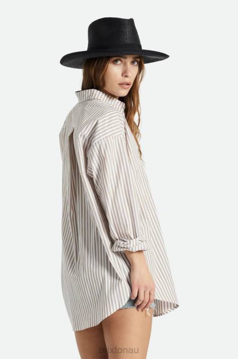 Apparel Mojave Brixton 0FDH451 Women Sidney Oversized L/S Woven