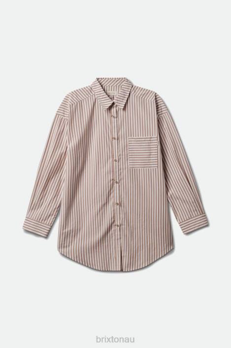 Apparel Mojave Brixton 0FDH451 Women Sidney Oversized L/S Woven